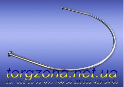 Примірочна в магазин пристінна 100х100см. з фланцями